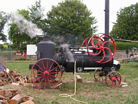 Machine a vapeur Millot (30eme fete des moissons de Saint-Jean-de-Touslas) (5)